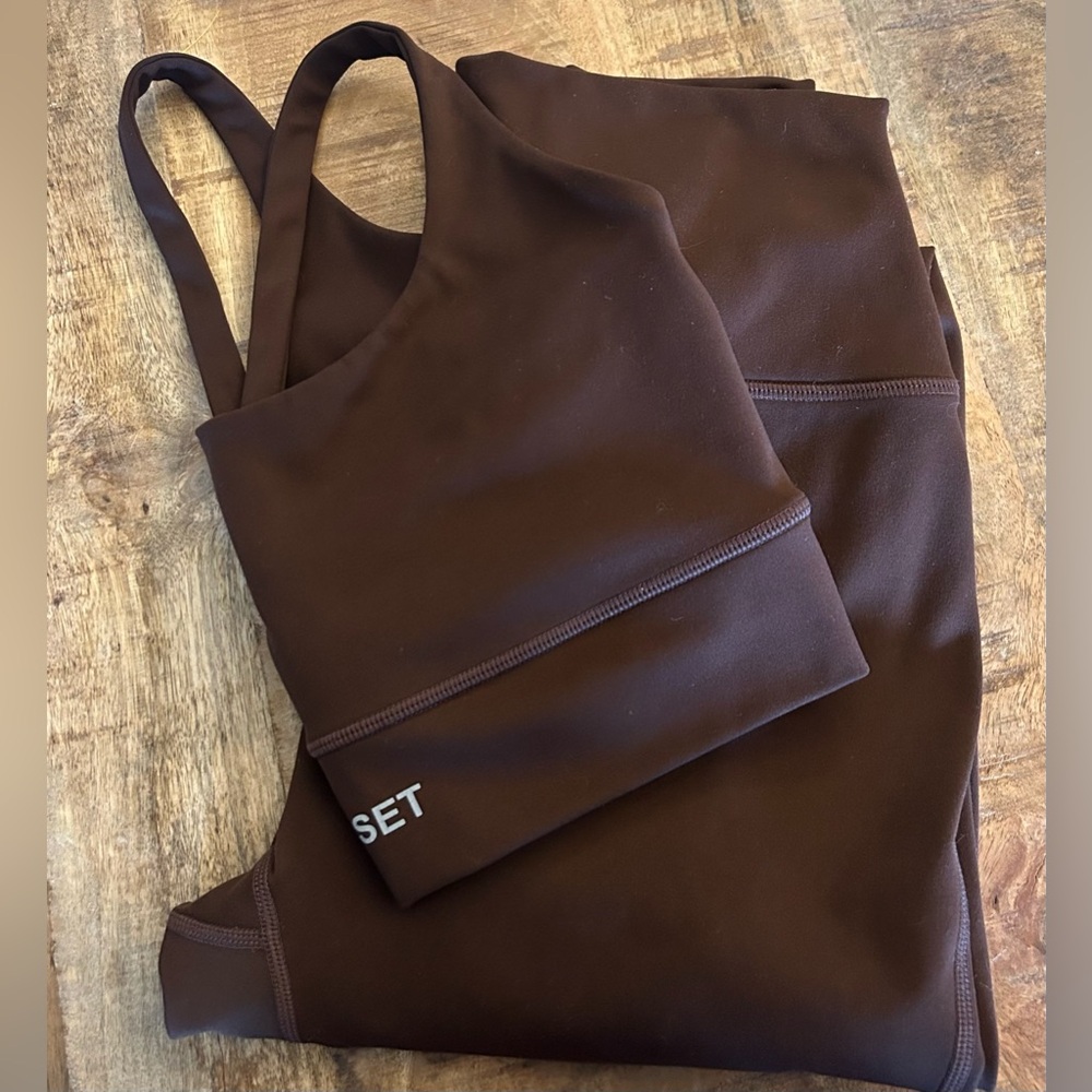 SET ACTIVE Luxform Bra Top & Seamless Leggings Size XL